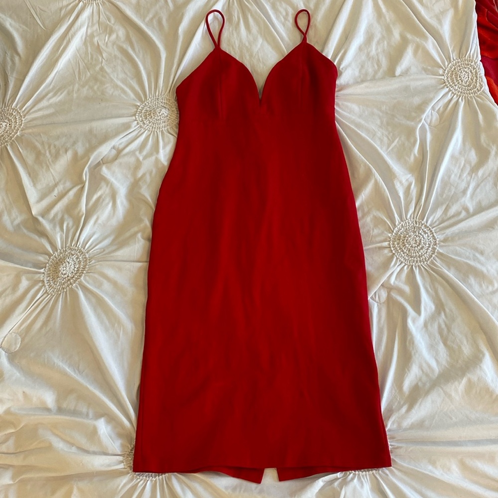 Solemnity Red dress